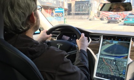 Test-driving a Tesla